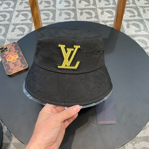 Louis Vuitton Womens Mens Cap Bucket Hat Luxury Brand with Original Box  