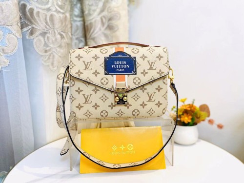 Louis Vuitton Womens Bags Crossbody Bag POCHETTE MÉTIS Monogram canvas Luxury Brand Messenger Shoulder Bags with Original Box  
