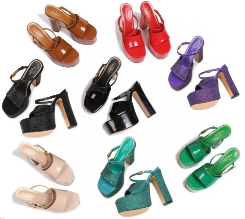 Valentino Garavani Women Fashion Shoes Pumps Luxury Brand Vlogo Signature Calfskin with Original Box 15cm Heel Whatsapp 