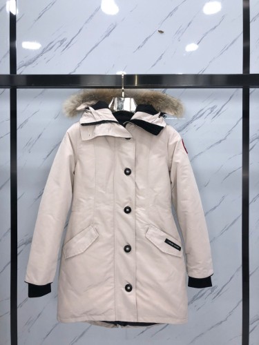 Canada Goose Crofton Down Jacket Men Womens Coats Luxury Brand Fashion Design   