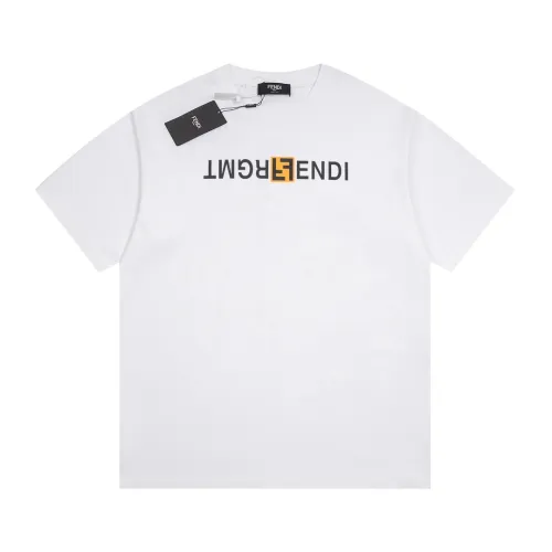 Fendi Luxury Brand Women Mens Short Sleeve T-Shirt   