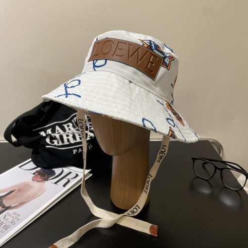 Loewe Men Womens Bucket Hat Luxury Brand Design Loewe Hats with Original Box  