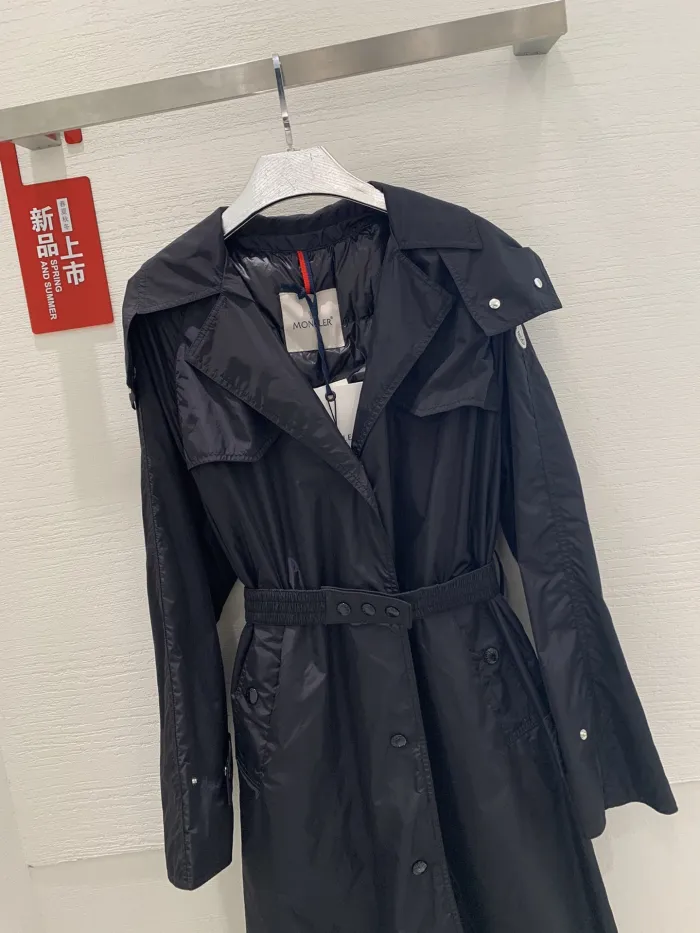 Moncler Design Womens Winter Windprood Down Jackets Long Coats Keep Warm 90% White Duck Down Inside