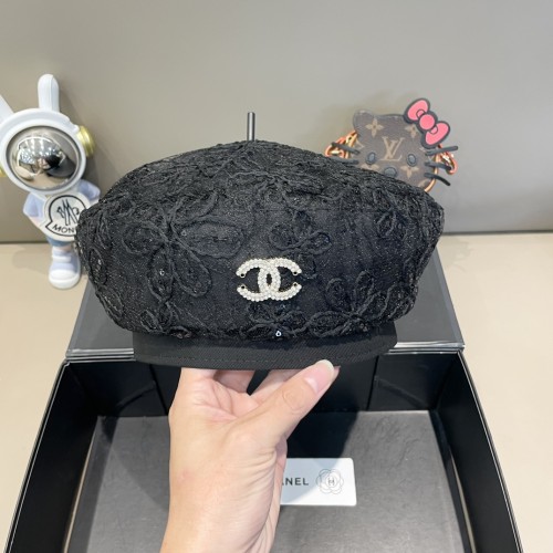 Chanel Womens Hats Luxury Brand Beret Hat with Original Box  
