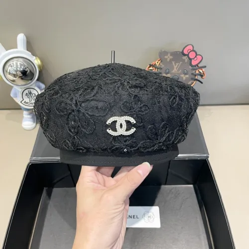 Chanel Womens Hats Luxury Brand Beret Hat with Original Box  
