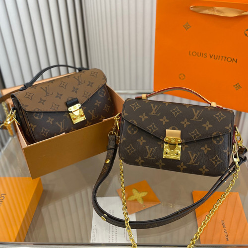 Louis Vuitton Womens Bags Crossbody Bag POCHETTE MÉTIS Monogram canvas Luxury Brand Messenger Shoulder Bags with Original Box M46279