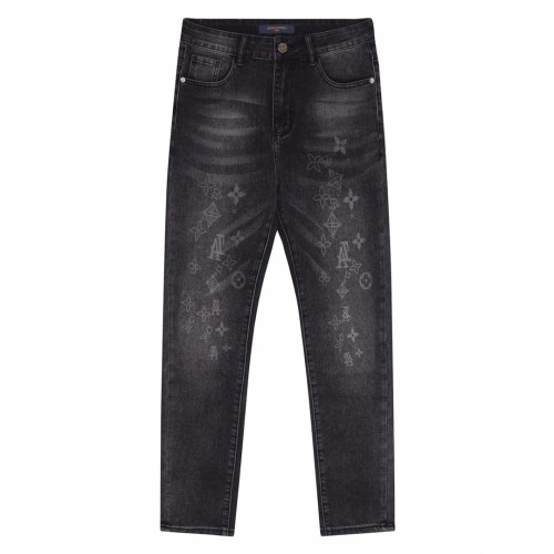 Louis Vuitton Luxury Brand Women Mens Pant Jeans   