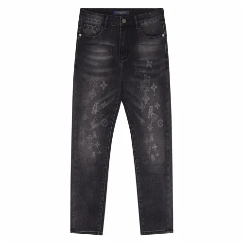 Louis Vuitton Luxury Brand Women Mens Pant Jeans   