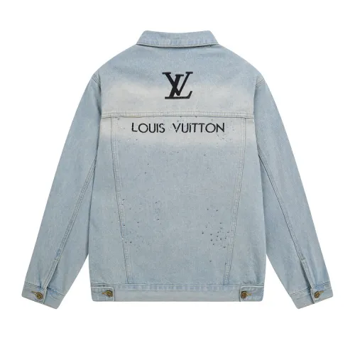 Louis Vuitton Men Womens Jackets Denim Coat Luxury Brand Mens Jackets Top Quality   