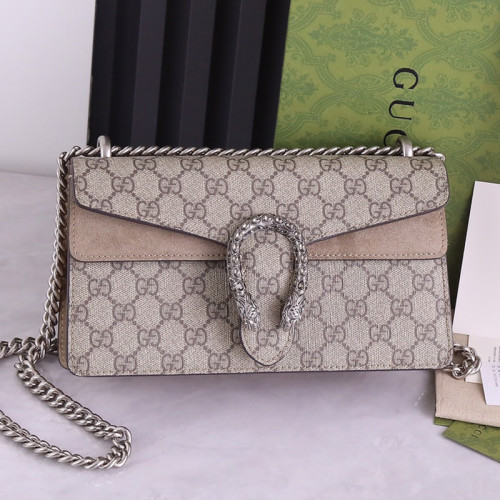 Gucci Womens Bags Crossbody Shoulder Messenger Bags Luxury Brand Dionysus GG small shoulder bag 499623 0JNAN 9091 with Original Box