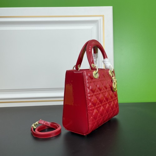 Dior Womens Bags Handbags Luxury Fashion MINI LADY DIOR BAG M0505OWCB_M323 with Original Box  