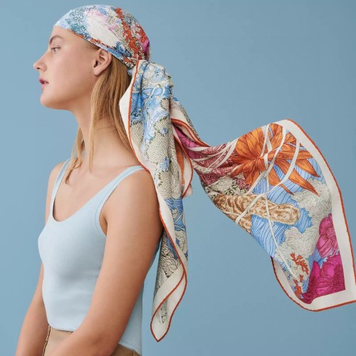 Hermes Scarves Womens Fashion Scarf Shawl 265