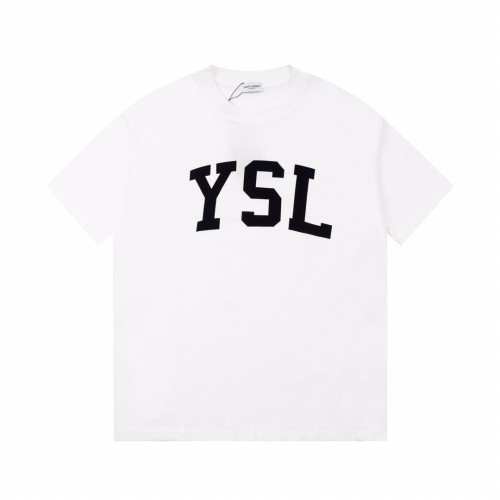 Saint Laurent YSL Luxury Brand Men Womens Short Sleeve T-Shirt   