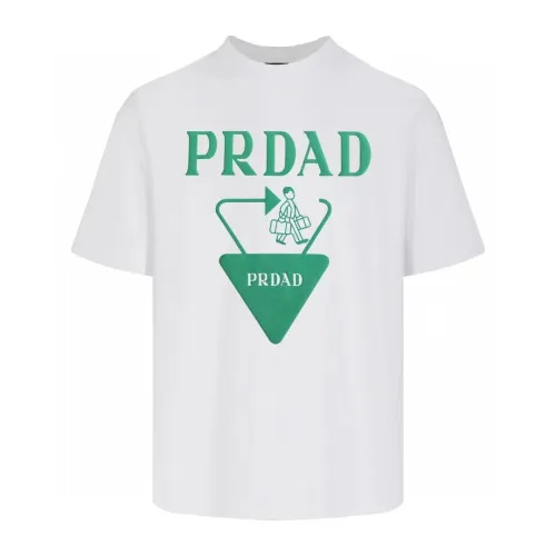 Prada Luxury Brand Men Womens Short Sleeve T-Shirt T shirts   
