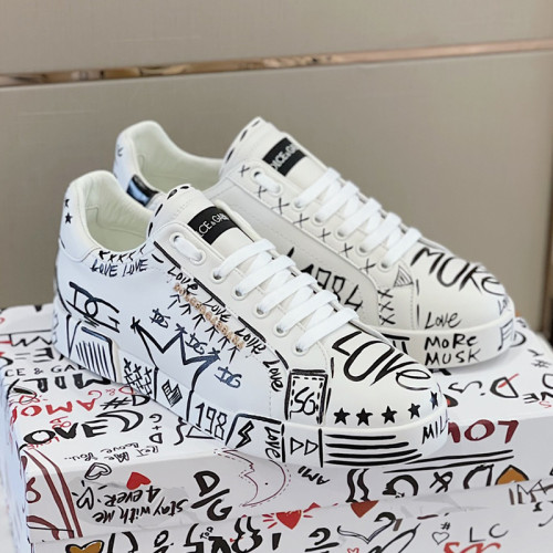 Dolce&Gabbana Men Shoes Sneakers Luxury Brand Casual Shoes for Men with Original Box