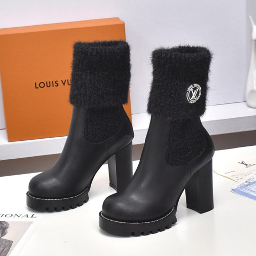 Louis Vuitton Women Shoes Boots Luxury Brand WESTSIDE ANKLE BOOT 1AABVW with Original Box