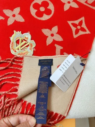 Louis Vuitton Scarves Men Womens Fashion Scarf with Original Box   