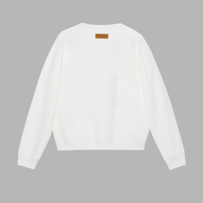Louis Vuitton Womens Mens Long Sleeve Sweatshirt Luxury Brand Mens Sweatshirts   