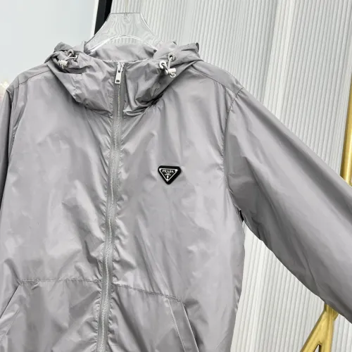 Prada Men Womens Coat Hoodie Jacket Luxury Brand Womens Jackets Top Quality   