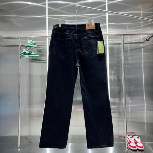 Gucci Luxury Brand Women Mens Jeans Pant Top Quality   