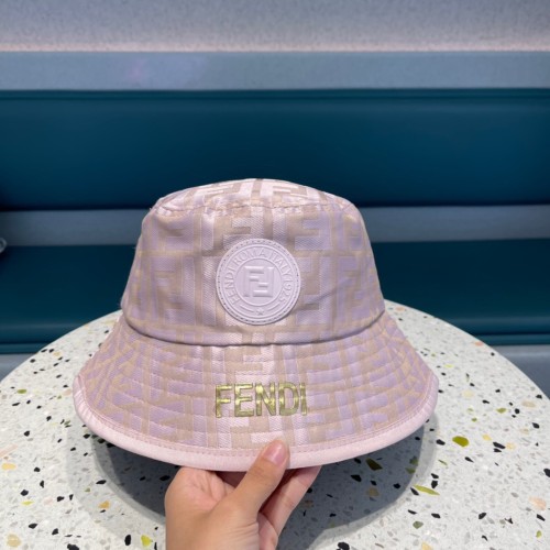 Fendi Men Womens Bucket Hat Luxury Brand Design Fendi Cap with Original Box  