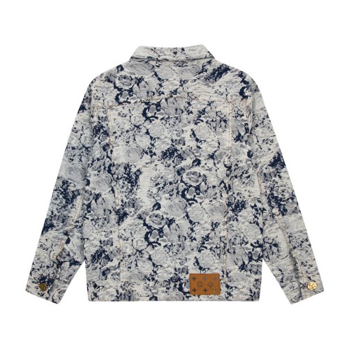 Louis Vuitton Men Womens Jackets Denim Coat Luxury Brand Mens Jackets Top Quality   