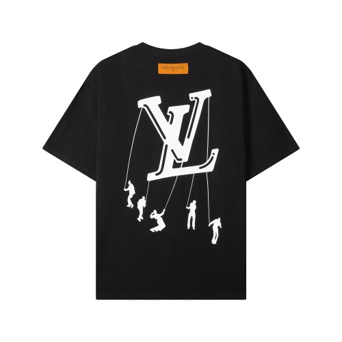 Louis Vuitton Luxury Brand Men Womens Short Sleeve T-Shirt   