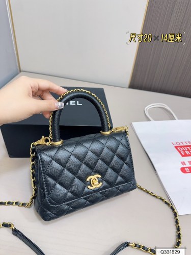Chanel Womens Bags Crossbody Bag Classic CF Luxury Brand with Original Box  