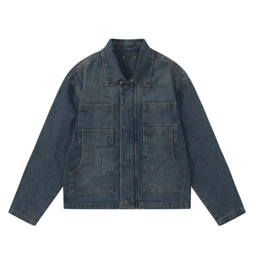 Louis Vuitton Men Womens Jackets Denim Luxury Brand Mens Jackets Top Quality   