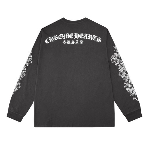 Chrome Hearts Womens Mens Sweatshirts Long Sleeve for Autumn Winter Luxury Brand Mens Hoodie   