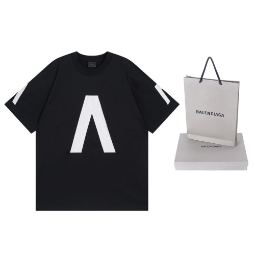 Balenciaga Luxury Brand Women Mens Short Sleeve T-Shirt   