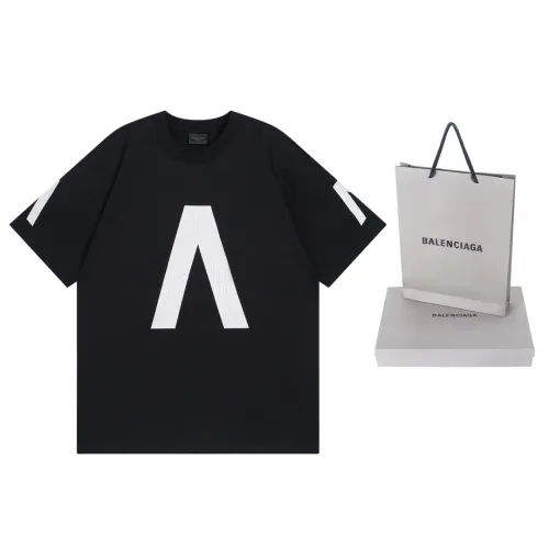 Balenciaga Luxury Brand Women Mens Short Sleeve T-Shirt   