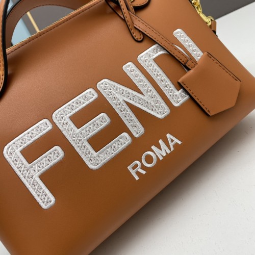 Fendi Womens Bags Shoulder Handbags Luxury Brand Fendi Roma Handbag with Original Box