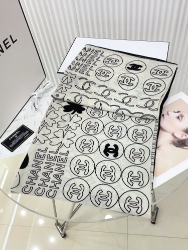 Chanel Scarves Womens Fashion Scarf 010