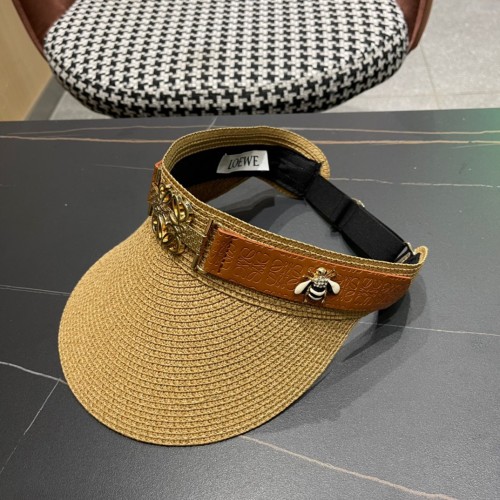 Loewe Womens Visor Hat Luxury Brand Design Loewe Hats with Original Box  