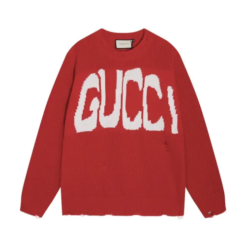 Gucci x Balenciaga Men Womens Sweater Luxury Brand Womens Knitwear Top Quality   
