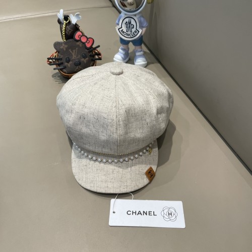 Chanel Womens Hats Luxury Brand Beret Hat with Original Box  