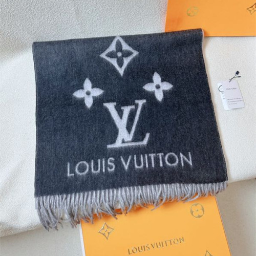 Louis Vuitton Scarves Men Womens Fashion Scarf Reykjavik Gradient Scarf with Original Box   