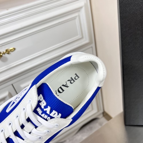 Prada Mens Shoes Casual Luxury Brand Breathable Sneakers with Original Box