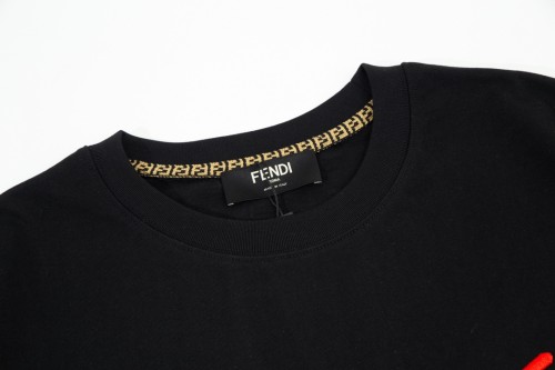 Fendi Luxury Brand Women Mens Short Sleeve T-Shirt   