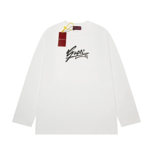 Gucci Luxury Brand Women Mens Long Sleeve T-Shirt   