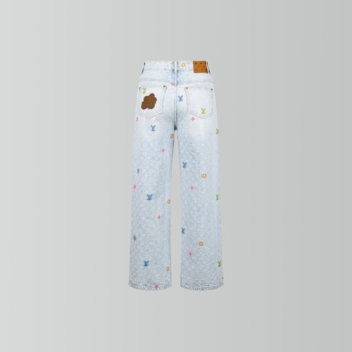 Louis Vuitton x Tyler Luxury Brand Women Mens Pant Jeans   