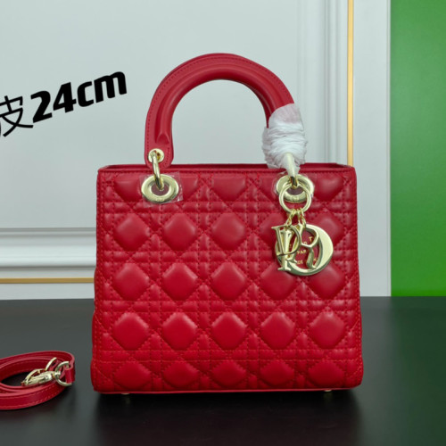 Dior Womens Bags Handbags Luxury Fashion MINI LADY DIOR BAG M0505OWCB_M323 with Original Box  