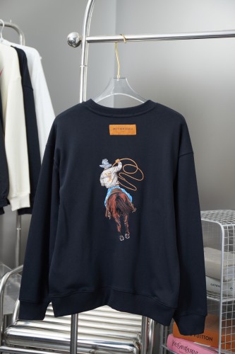 Louis Vuitton Womens Mens Long Sleeve Sweatshirt Luxury Brand Mens Sweatshirts   