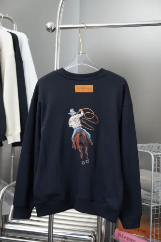 Louis Vuitton Womens Mens Long Sleeve Sweatshirt Luxury Brand Mens Sweatshirts   
