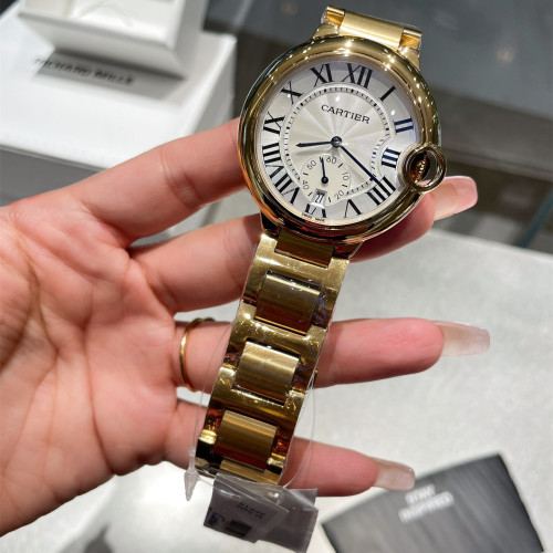 Cartier Womens Watch Luxury Brand Design Fashion Type with Original Box