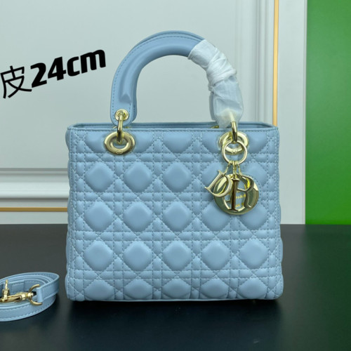 Dior Womens Bags Handbags Luxury Fashion MINI LADY DIOR BAG M0505OWCB_M323 with Original Box  