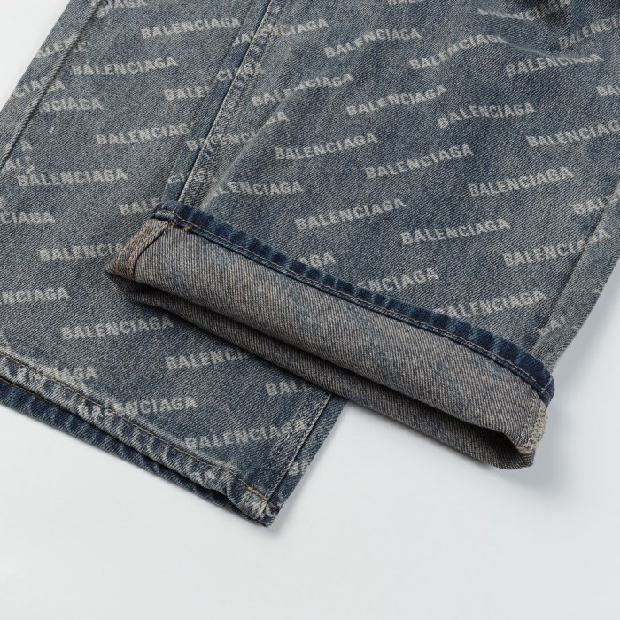 Balenciaga Luxury Brand Women Mens Pant Jeans with Original Box   