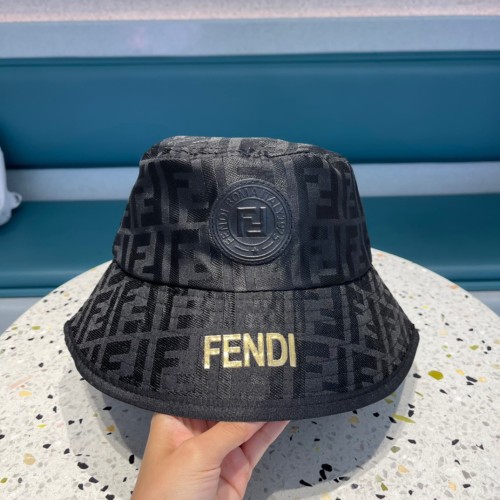 Fendi Men Womens Bucket Hat Luxury Brand Design Fendi Cap with Original Box  