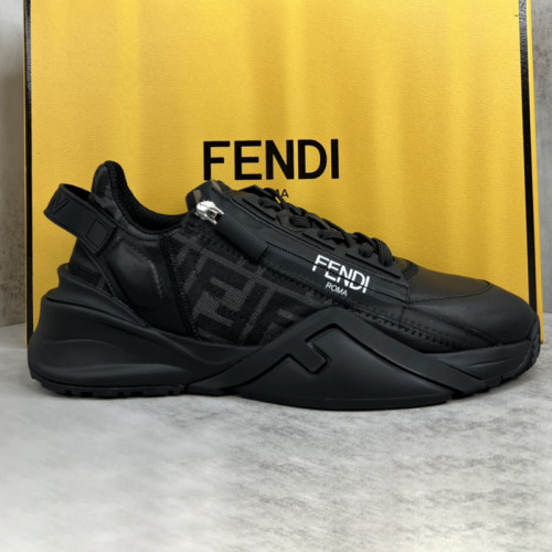 Fendi Mens Shoes Fashion Sneakers Luxury Brand Casual Fendi Flow Low-Top Sneakers Shoes for Men with Original Box Whatsapp 